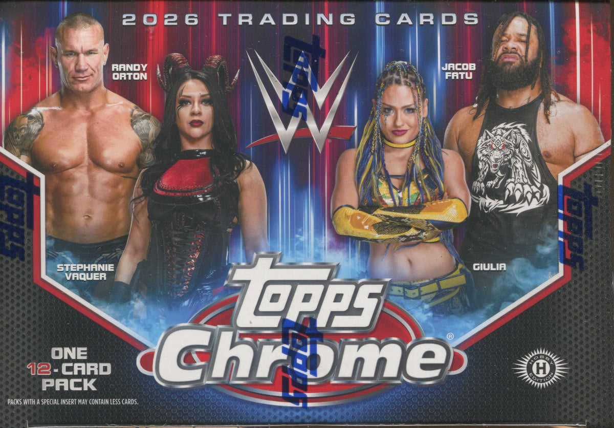 2026 Topps Chrome WWE Delight, 6 Box Case