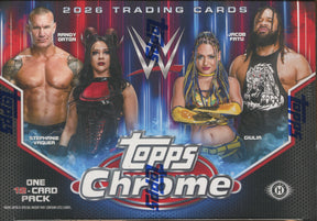 2026 Topps Chrome WWE Delight, 6 Box Case
