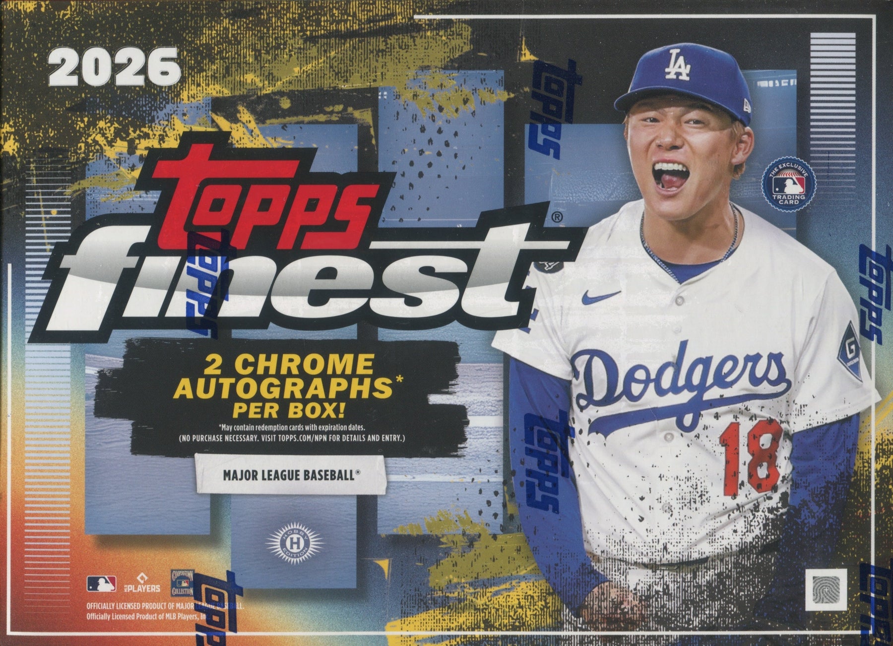 2026 Topps Finest Baseball Hobby, 8 Box Case