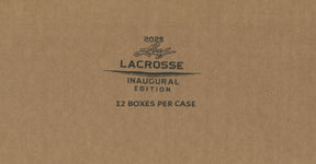 2025 Leaf National Lacrosse League Premier Edition Hobby, 12 Box Case