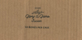 2026 Leaf Glory of the Game Soccer Hobby, 10 Box Case