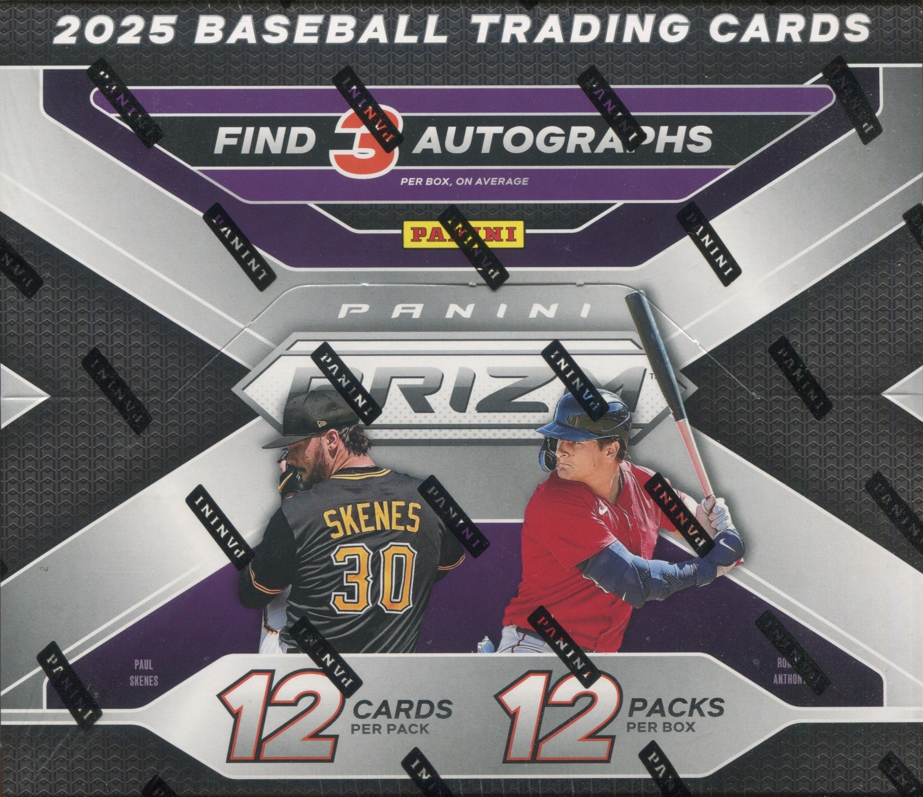 2025 Panini Prizm Baseball Hobby, 12 Box Case