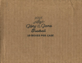 2025 Leaf Glory of the Game Football Hobby, 10 Box Case