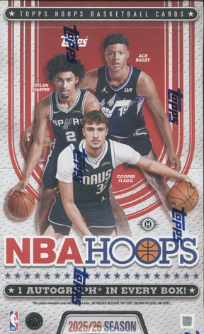 2025-26 Topps NBA Hoops Basketball Hobby, 12 Box Case