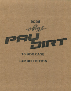2026 Leaf Paydirt Football Jumbo, 10 Box Case