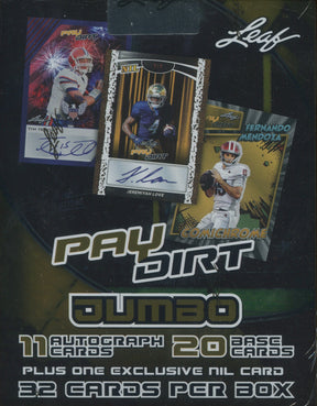 2026 Leaf Paydirt Football Jumbo, Box