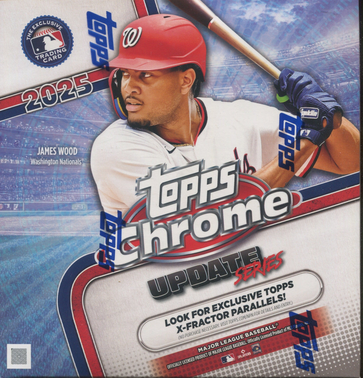 2025 Topps Chrome Update Series Baseball Mega, 20 Box Case