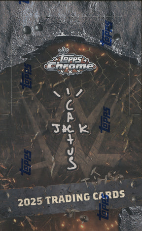 2025 Topps Chrome WWE x Cactus Jack Hobby, 12 Box Case