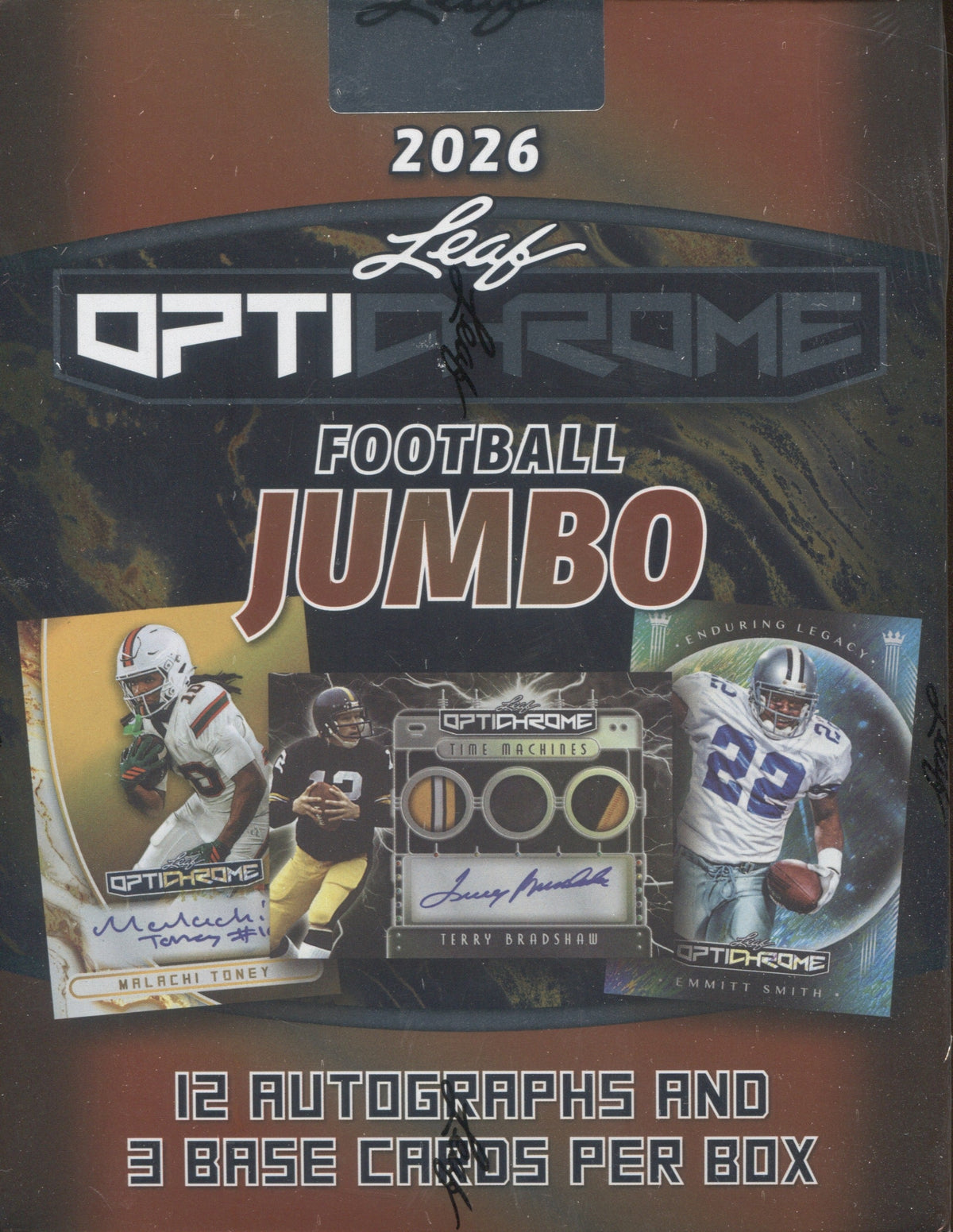 2026 Leaf Optichrome Football Jumbo, Box
