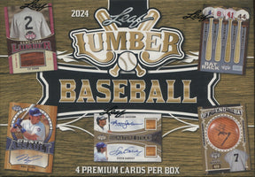 2024 Leaf Lumber Baseball Hobby, 10 Box Case
