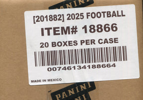 *LAST CASE* 2025 Panini Select Football H2, 20 Box Case