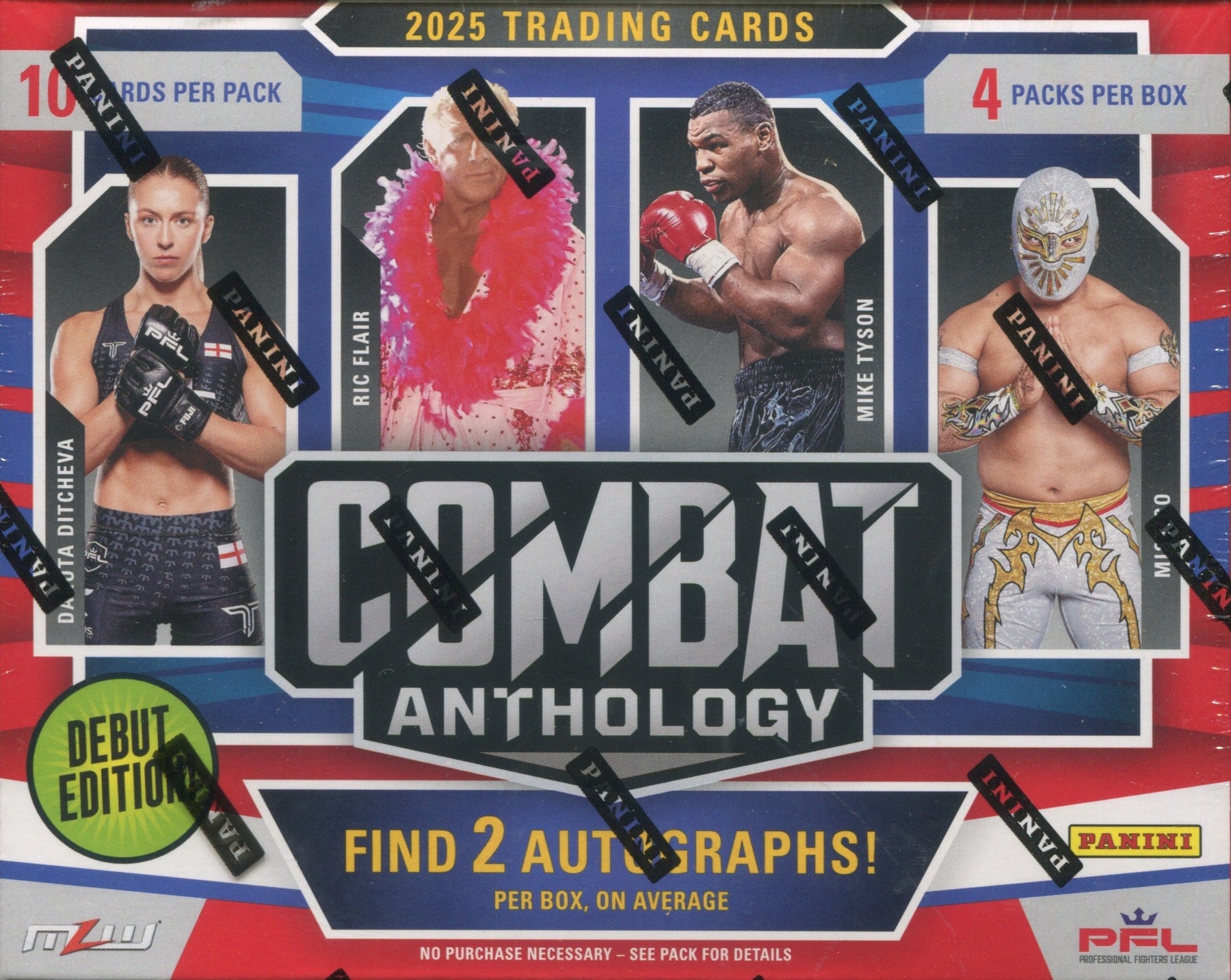 2025 Panini PFL Combat Anthology Hobby, Box