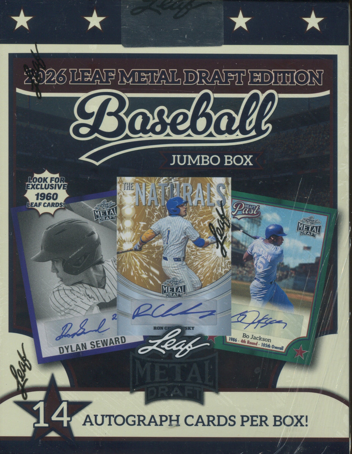 2026 Leaf Metal Draft Edition Baseball Mega, Box