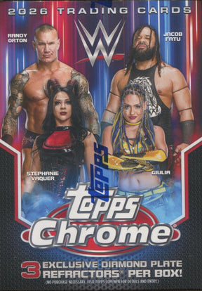 2026 Topps Chrome WWE Blaster, Box