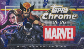 2026 Topps Marvel Comics Chrome Hobby, Box