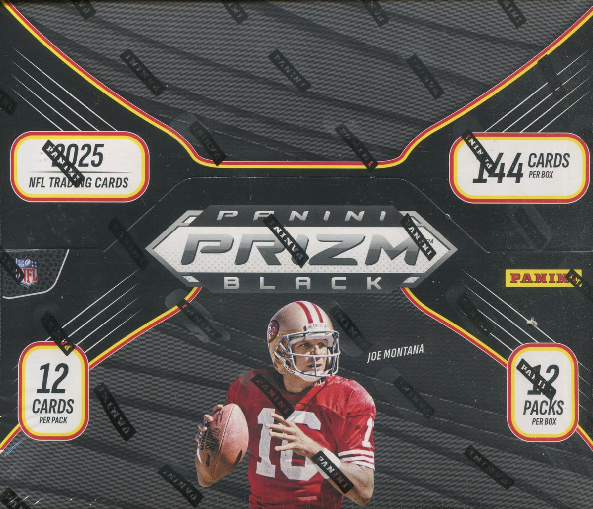 2025 Panini Prizm Black Football Hobby, Box