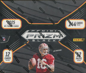 2025 Panini Prizm Black Football Hobby, Box