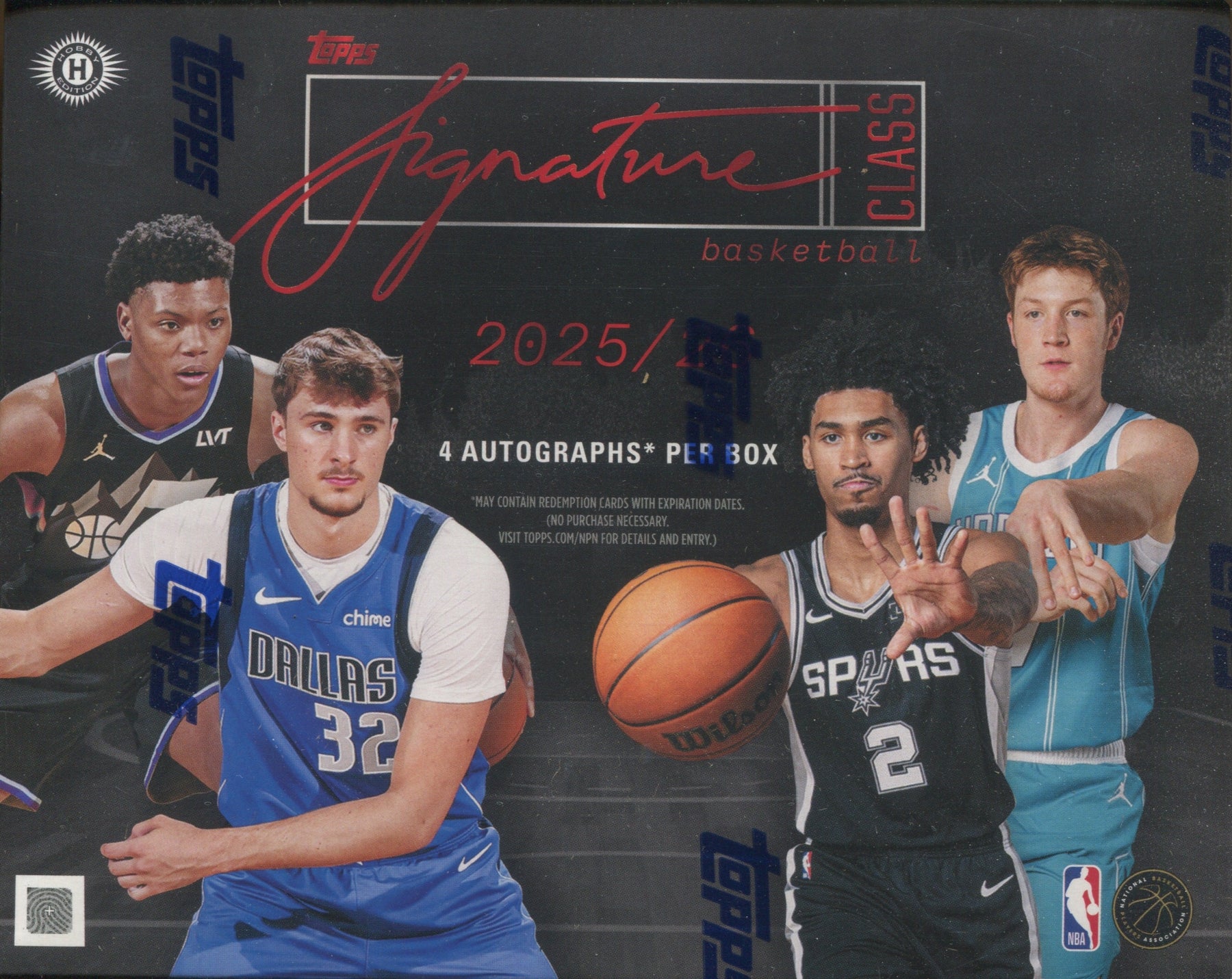 2025-26 Topps Signature Class Basketball Jumbo, Box