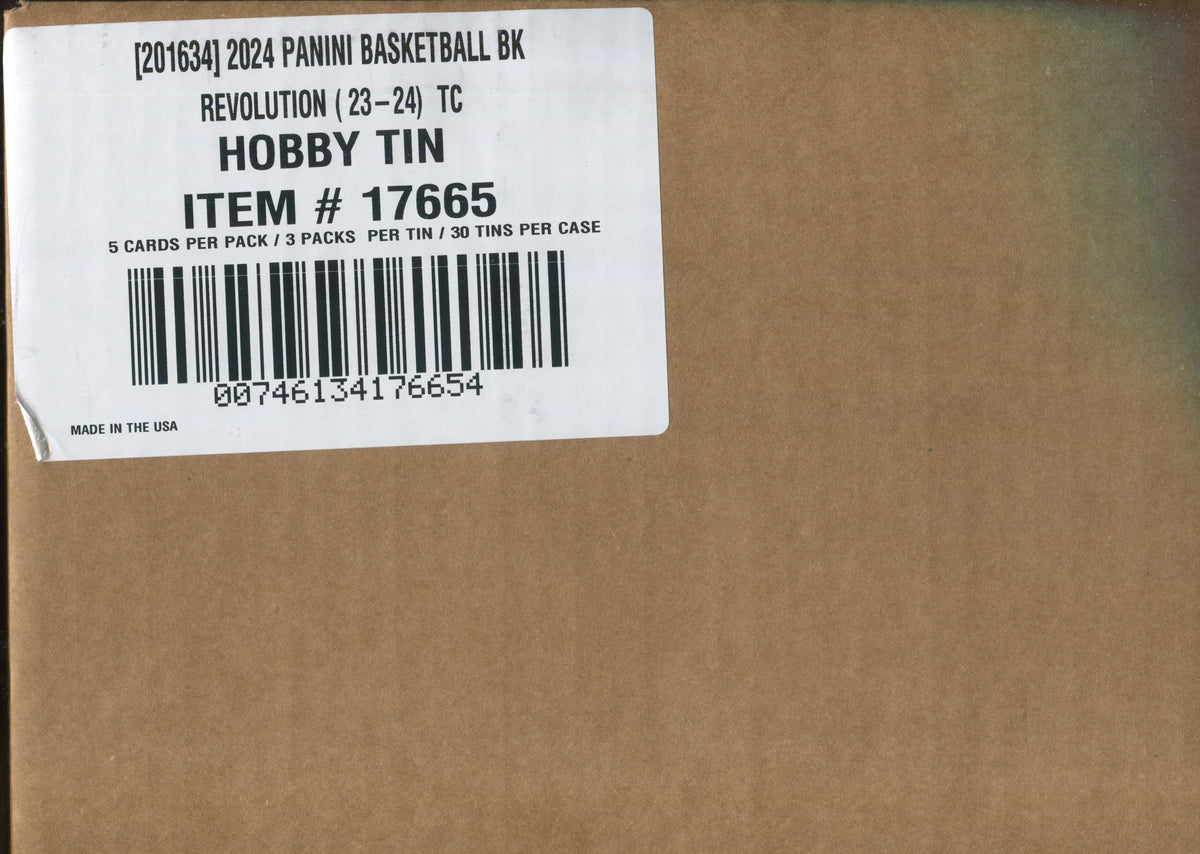 *LAST CASE* 2023-24 Panini Revolution Basketball Winter, 30 Tin Case