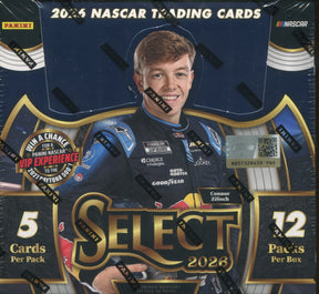 2026 Panini Select Racing Hobby, 12 Box Case