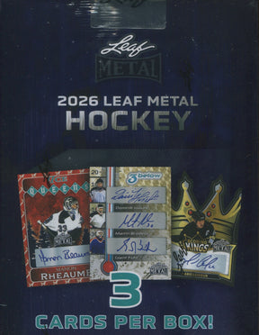 2026 Leaf Metal Hockey Hobby, Box