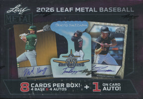 2026 Leaf Metal Baseball Hobby, Box