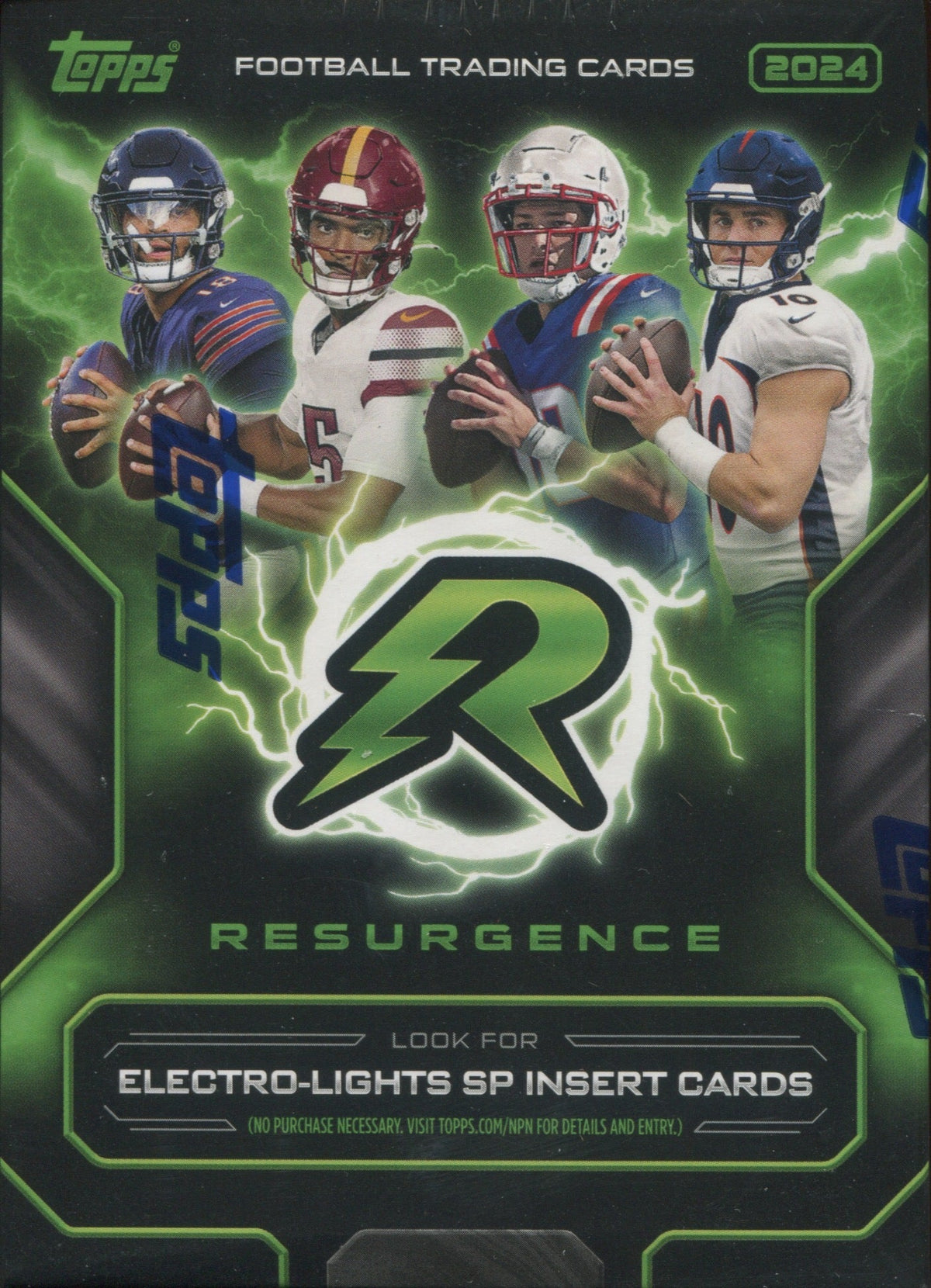 2024 Topps Resurgence Football Blaster, Box