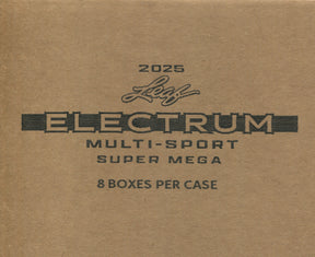 2025 Leaf Electrum Multi-Sport Super Mega Box, 8 Box Case