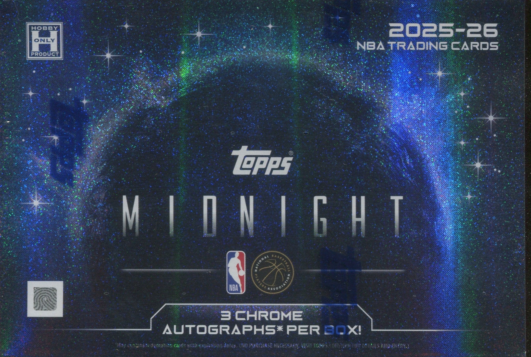 *LAST BOX* 2025-26 Topps Midnight Basketball Hobby, Box