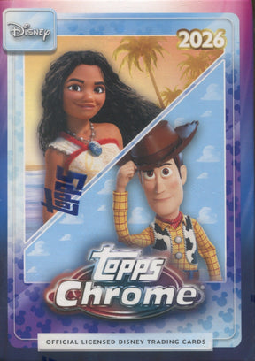 2026 Topps Chrome Disney Blaster, Box