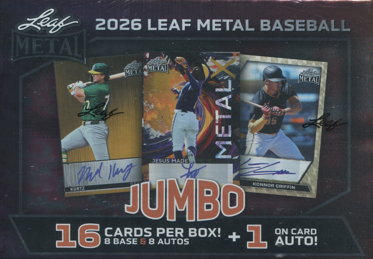 2026 Leaf Metal Baseball Jumbo, Box