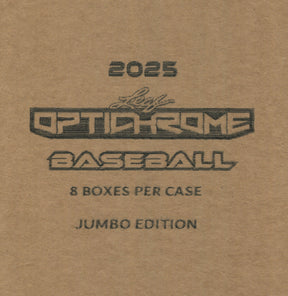 2025 Leaf Optichrome Baseball Jumbo, 8 Box Case