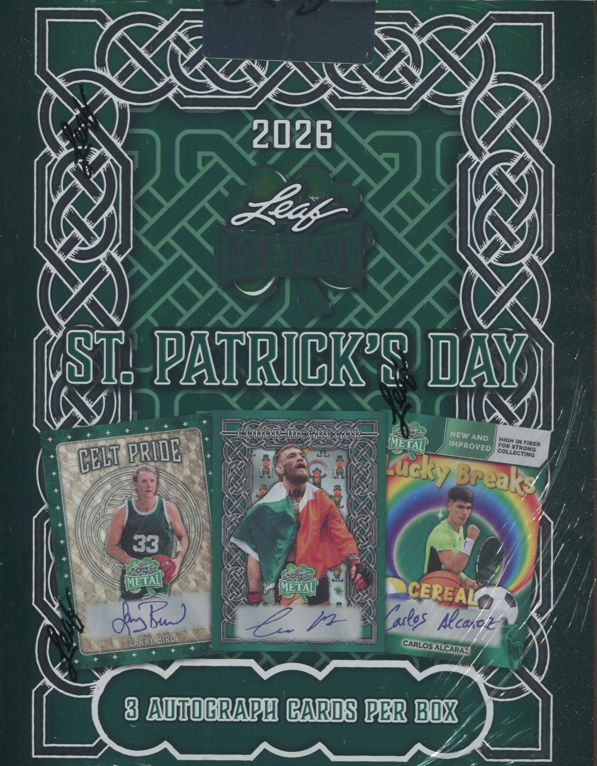 2026 Leaf St. Patrick's Day Multi-Sport Hobby, Box
