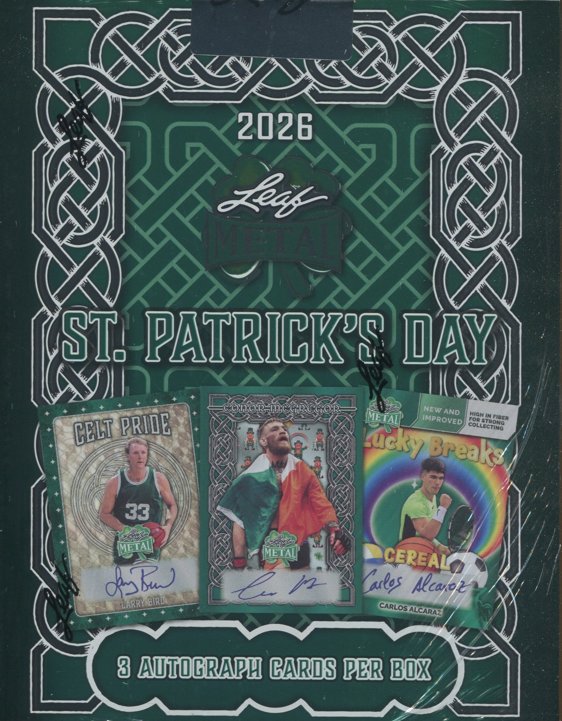 2026 Leaf St. Patrick's Day Multi-Sport Hobby, Box