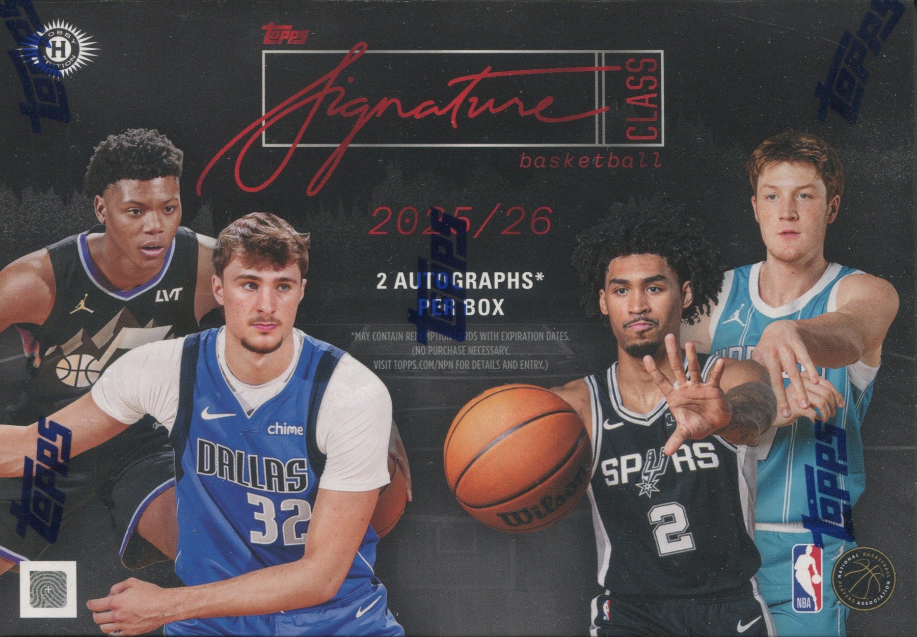 2025-26 Topps Signature Class Basketball Hobby, Box