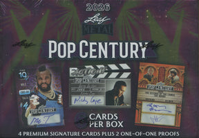 2026 Leaf Pop Century Hobby, Box