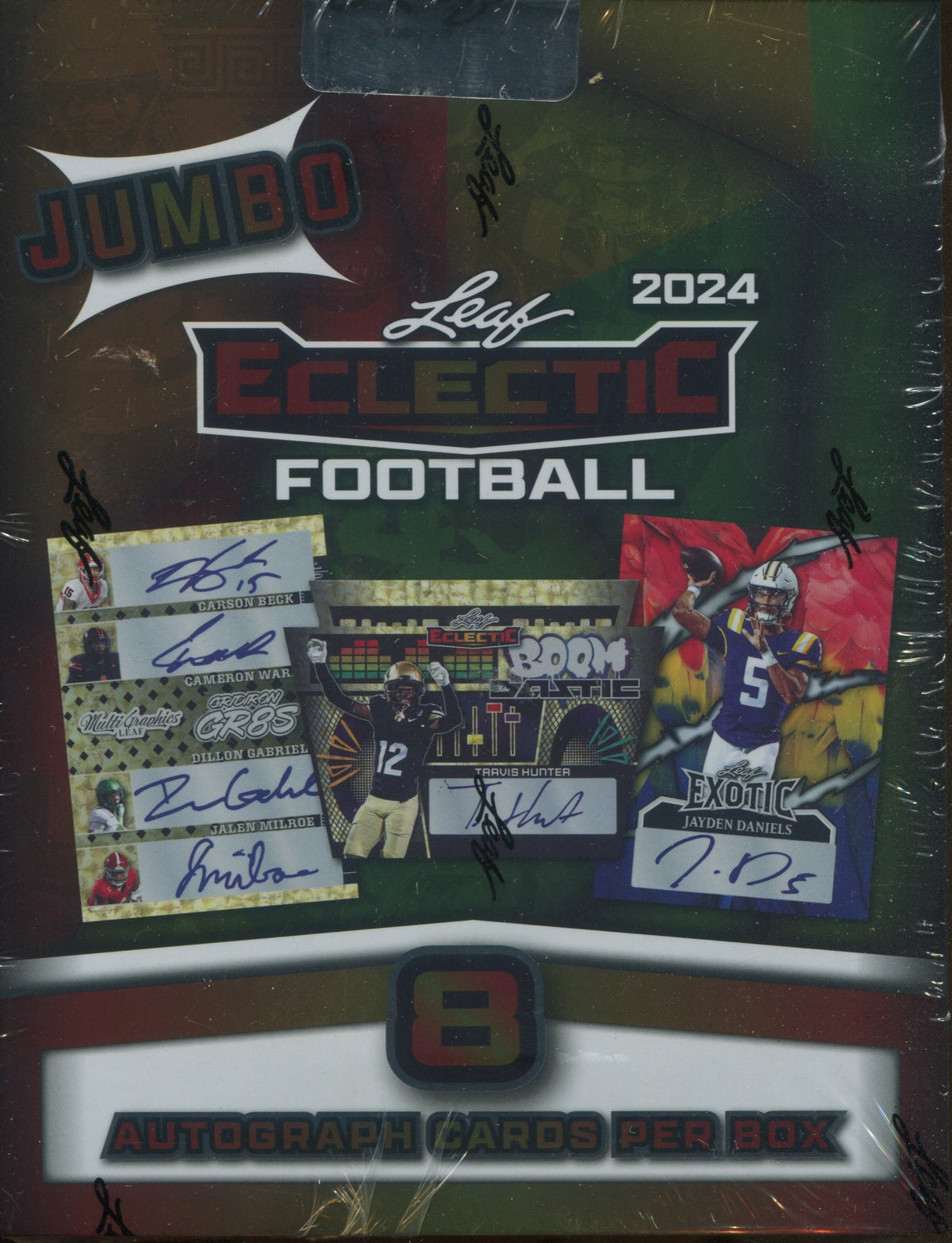 * Last Box * 2024 Leaf Eclectic Football Jumbo, Box