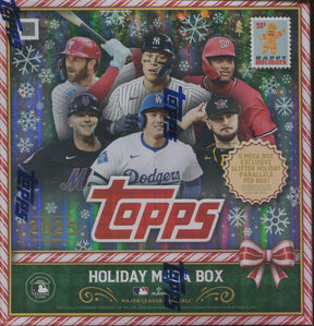 2025 Topps Holiday Baseball Mega, 20 Box Case