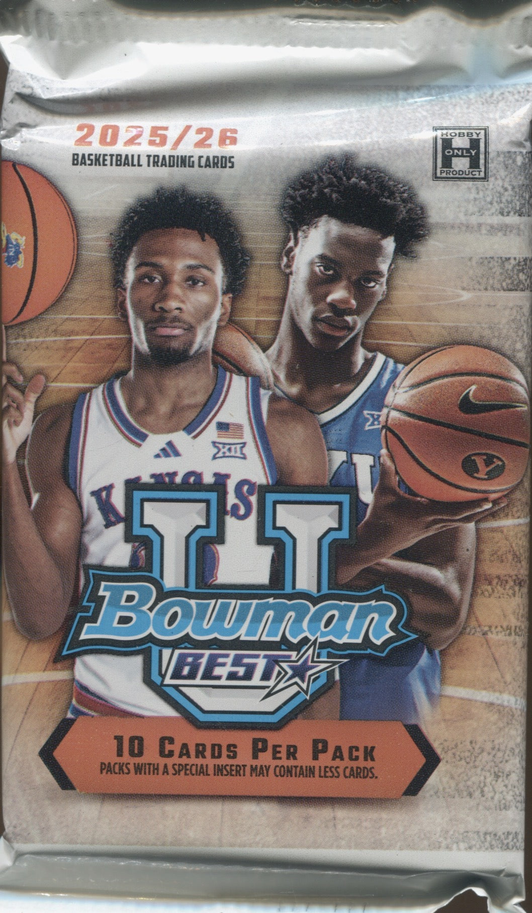 2025-26 Bowman University Best Basketball Hobby, Pack