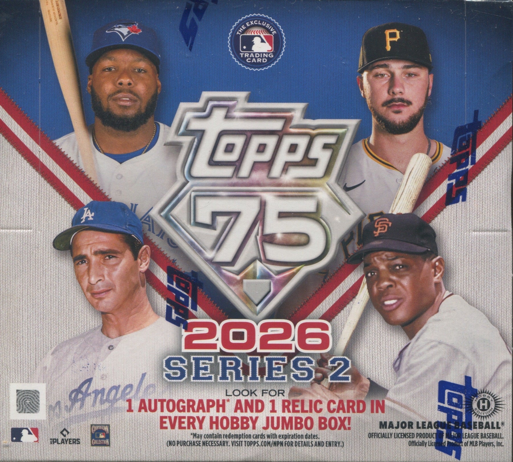 2026 Topps Series 2 Baseball Jumbo, Box