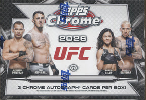 2026 Topps UFC Chrome Delight, Box