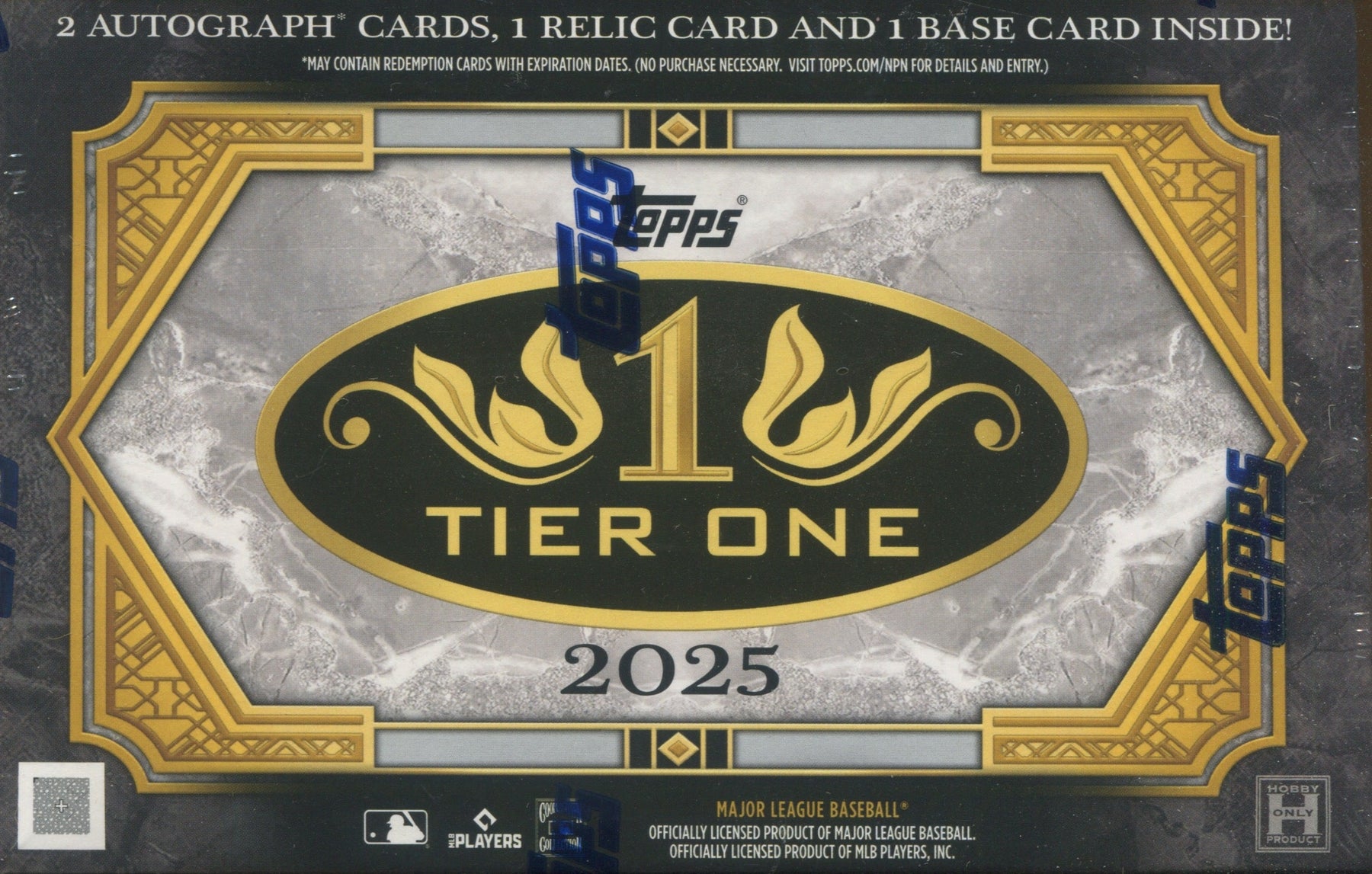 * Last Box * 2025 Topps Tier One Baseball Hobby, Box