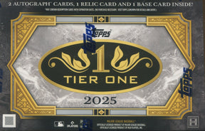 * Last Box * 2025 Topps Tier One Baseball Hobby, Box