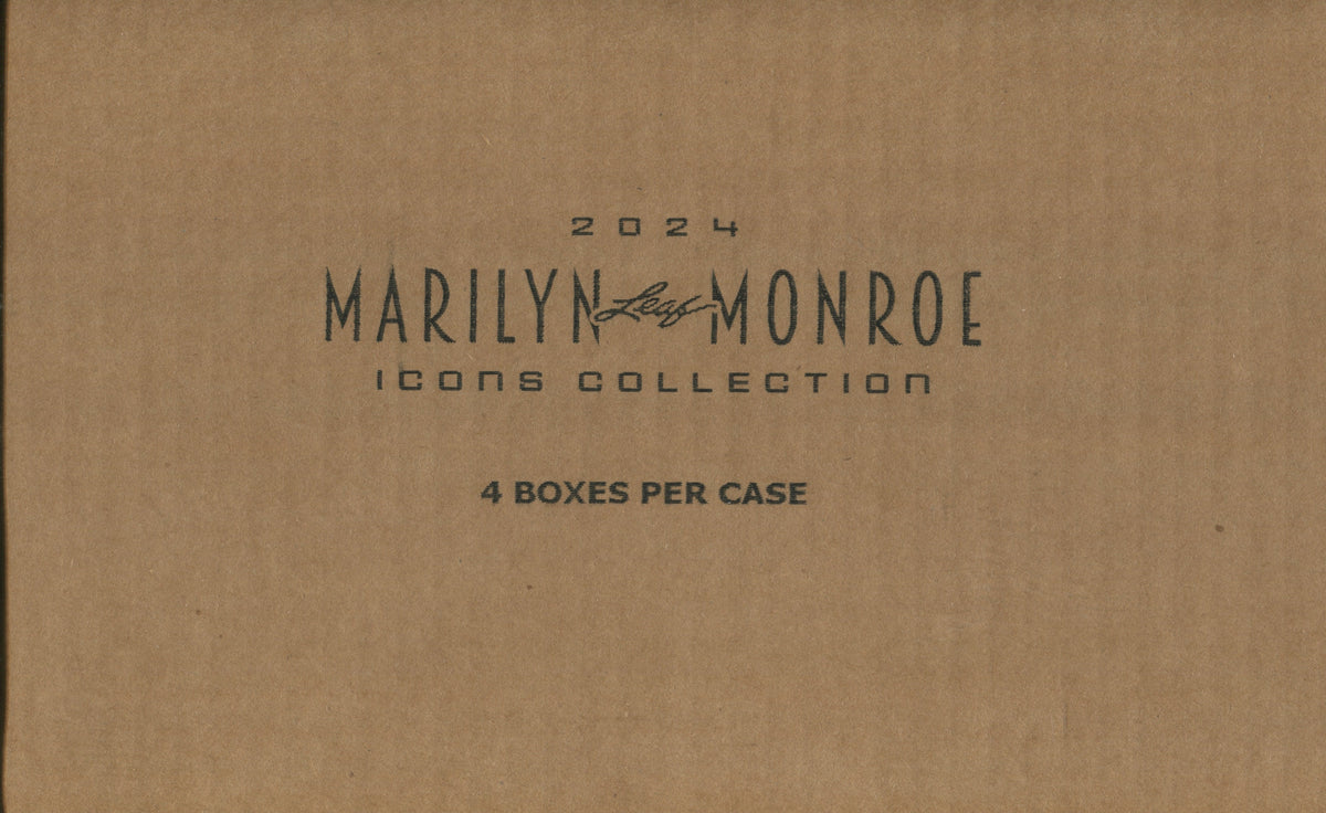2024 Leaf Marilyn Monroe Icons Collection Hobby, 4 Box Case