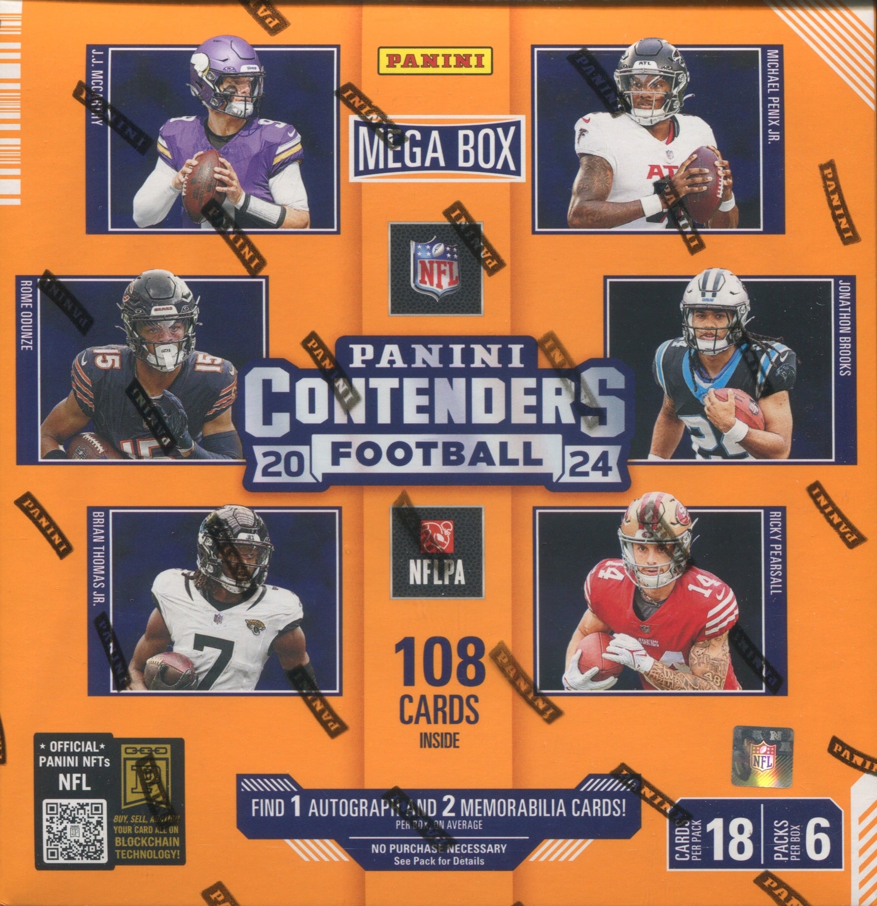 2024 Panini Contenders Football Mega, Box