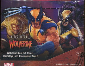 *LAST CASE* 2024 Upper Deck Marvel Fleer Ultra Wolverine, 12 Hobby Box Master Case