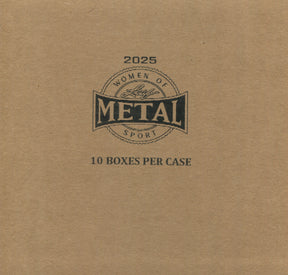 2025 Leaf Metal Women of Sport Hobby, 10 Box Case
