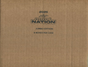 2025 Leaf Baseball Nation Jumbo, 8 Box Case