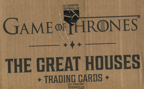 *LAST CASE* Game of Thrones The Great Houses Hobby (Rittenhouse), 20 Box Case