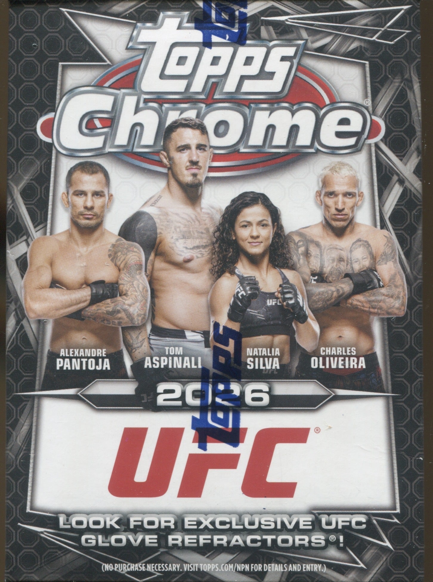 2026 Topps UFC Chrome Blaster, Box